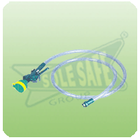 Eye / Face Wash And Body Spray With 6' Hose, Squeeze Valve - Wall Bracketed SSS-PPE-ESS-EFWBS-AC9