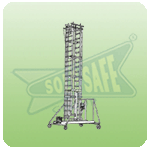 Aluminium Telescopic Tower Ladder