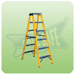 Fiberglass Self Supported Double Entry Step Ladder