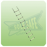 Rope Ladder With Aluminium Rags