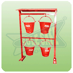 Fire Bucket With Stand