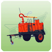 Trailer Mounted Foam Monitor SSS-FFE-TMFM-1870