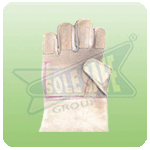 Chrome Leather Reversable Hand Gloves