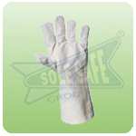 Drilled Canvas Cotton Hand Gloves