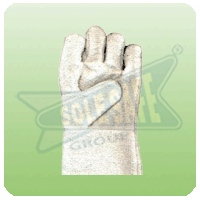 Asbestos Hand Gloves With Heavy Drill Cotton Lining SSS-PPE-HAP-AHGWHDCL-521F