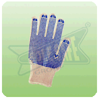 PVC Dotted Hand Gloves SSS-PPE-HAP-PVCDHG-517
