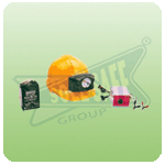 Helmet With Head Lamp (9V)