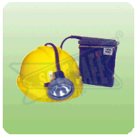 Helmet With Headlamp (12V) SSS-PPE-HP-HWH-104
