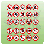 Prohibition Sign