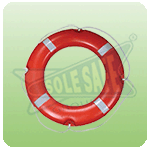 Lifebuoy Ring Solas With Retroreflective Tapes
