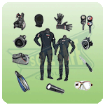 Under Water Diving Kit / Suit C