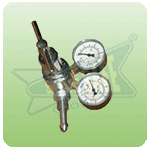 Oxygen High Pressure Regulator - Chrome Plated